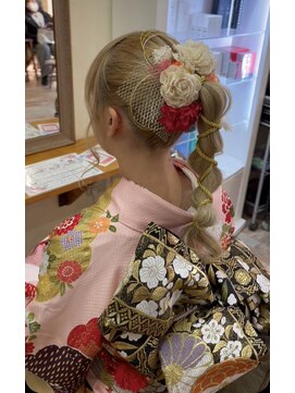 クロック バイ オハナ(Clock by Ohana) 褒められる艶っとオシャレな編み込みヘアアレンジ