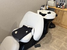 ソーノ(SONO)の雰囲気（身体を包み込まれるようなフルフラットなYUMEシャンプー台）