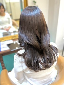 ロンド ブランシュ 錦糸町北口(Lond blanche) メルティカラーフェミニンロング似合わせカット韓国ブリーチなし