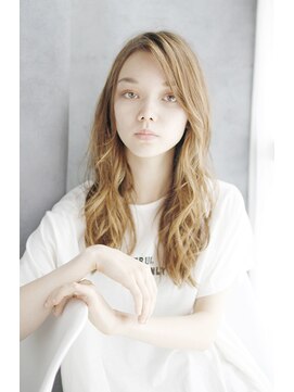 シュシュット(chouchoute) ミニウルフホワイトグレージュデジタルパーマチェリーブラウン35