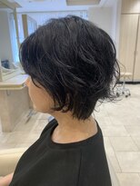 アッシュ 仙川店(Ash)&nbsp;NOパーマくせ毛活かしカットショートボブ30代40代50代ゆるふわ