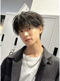 シースルーフェザーショート
