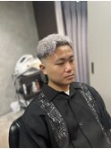 シルバーカラーパーマ
