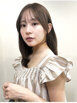 コート 表参道(Cote)&nbsp;ひし形レイヤー/レイヤーボブ／ワンカール／骨格補正／ブラウン