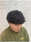 波巻きパーマ/マッシュ/メンズパーマ