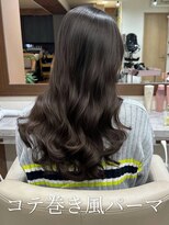 アミー 銀座(Ammy)&nbsp;#韓国風パーマ #コテ巻き風パーマ #ロングパーマ #パーマ