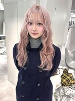 ジェム(GEM)&nbsp;ピンクベージュ/ホワイトピンク/ブリーチカラー