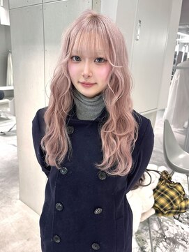 ジェム(GEM) ピンクベージュ/ホワイトピンク/ブリーチカラー