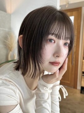 サンド 名古屋(sand) 20代30代40代50代丸みとくびれショートカット名古屋小顔前髪白髪