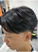 MEN'S HAIR/ブルーブラック/フェザーパーマ/錦糸町