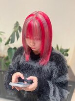 リー 梅田(Lee)&nbsp;Minato/デザインカラー/セクションカラー/レイヤーカット