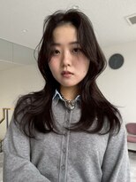 ナービス(NARVIS)&nbsp;透明感グレージュ/くびれ/レイヤーカット/セミロング