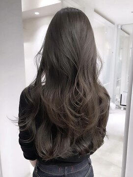 ムード(MOOD,) イメチェン/ピンクベージュ/アンブレラカラー/前髪/銀座駅