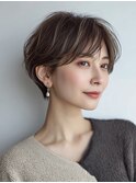白髪ぼかし脱白髪染め似合わせカット40代50代60代