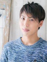 モッズヘアメン 札幌月寒店(mod's hair men) 30代40代斜めバング大人爽やか束感フェザーショートr札幌月寒