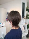 大人ショートウルフレイヤーくびれ髪質改善ショートレイヤー絶壁