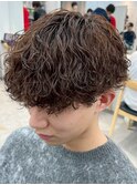 シャドウパーマニュアンスパーマ波巻きスパイラルパーマ名古屋栄