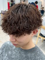 ノードオム 栄(NODE HOMME)&nbsp;シャドウパーマニュアンスパーマ波巻きスパイラルパーマ名古屋栄