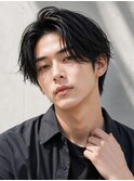 爽やか毛流れセンターパート/メンズ