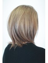 ノンスタイルノンコンセプト 美容室(Nostyle‐Noconcept)&nbsp;くびれ感のあるレイヤーボブデザイン