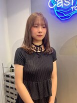 カシェル トウキョウ(Cashel Tokyo) ブリーチなしカラーで秋髪
