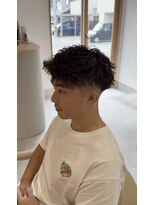 スカイメロウ(Sky Mellow) 【メンズツイストスパイラルパーマ】似合わせカット+パーマ