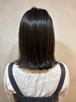 オースト ヘアー ステラ 新宿店(Aust hair Stella)&nbsp;ブルージュ×外ハネボブカット