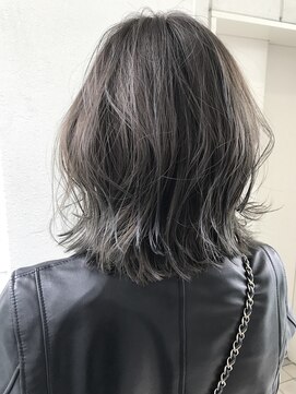 ヘアーデザイン シュシュ(hair design Chou Chou by Yone) ☆chou chou☆3Dグラデーション×グレージュ×外ハネボブ♪
