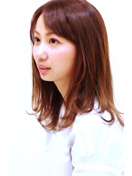 ヘアーグラシュ 一橋学園店 抜け感ストレート