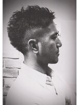 ヘアーカットデザインサロン スマッシュ 田町店(Hair cut design salon Smash)&nbsp;バーバースタイル フェード 七三パート ビジネス ベリーショート