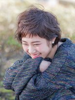 カルフール ロコ 草加西口店(Carrefour LOCO) ☆LOCO☆ジグザグバング×くせ毛風ミニマムショート