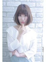 エルサフィロ ヨドヤバシ(el zafiro yodoyabashi)&nbsp;【el zafiro yodoyabashi】大人女子丁度可愛いいワンカールボブ