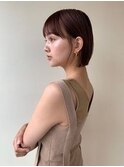 小顔ミニボブ