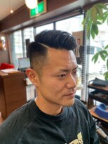 ヘアーワークス ブレーヴ(HAIR WORKS BRAVE)&nbsp;サイドパートフェード