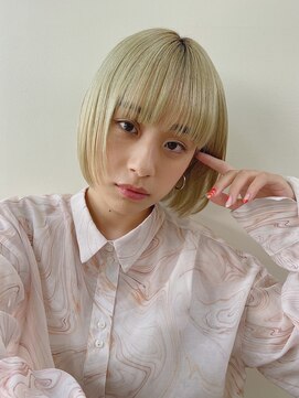 ピズム(PISM) ペールグリーン/顔まわりカット