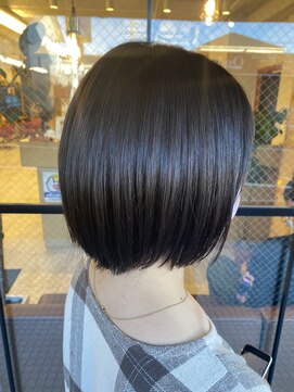 浪漫館 アプリーレ(APRILE) 透明感  暗めカラー  イルミナカラー  @松尾 朱莉