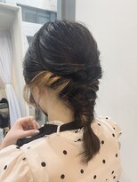 大人気！あみおろしアレンジ◎【銀座ヘアセット】