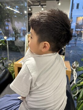 シェル 吉祥寺(shell) キッズカット_刈り上げベリーショート_2200円