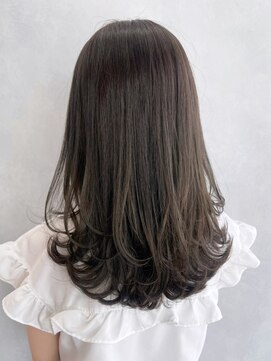 アルバム 渋谷パルコ(ALBUM) ワンカールレイヤー_チェリーブラウンフェミニン_ba411742