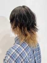 ペイジバイネオリーブ 吉祥寺店(Paige by Neolive)&nbsp;ミディアムウルフ×インナーベージュ