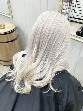 オアフ(Oahu) bleach*purple shampoo