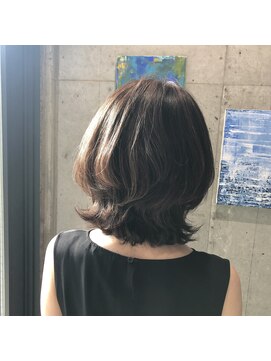 リュネッツ あざみ野店(lunettes) 【いつもと違うスタイルにチャレンジ!】ハイライト×ボブウルフ