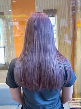 レクタ(recta) トリプルカラー ラベンダー ロングヘア