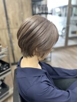 ヴィフ 大船(VIF)&nbsp;白髪ぼかし/脱白髪染め/ショート/ショートボブショートヘア