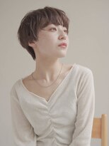 ムク 甲府(muku.)&nbsp;前髪/小顔に見せるヘア/ココアベージュ/オリーブグレー[甲府駅]