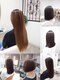 アロウ(ARAW)の写真/【JR安城駅5分】豊富な知識と経験による≪絹髪縮毛矯正≫で一人一人に合わせたストレートヘアに♪