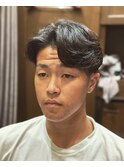 メンズカルマパーマ　東京　丸の内　大手町