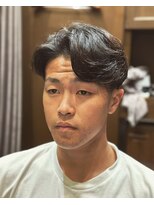 ヒロギンザバーバーショップ 丸の内店(HIRO GINZA BARBER SHOP)&nbsp;メンズカルマパーマ　東京　丸の内　大手町