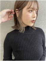 プアメリア 名古屋(Puamelia)&nbsp;トリートメント ブリーチなしダブルカラー 前髪縮毛矯正