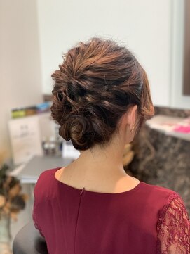 ビジョルノ つくばみどりの店(Begiorno) 20代30代40代♪お呼ばれ大人かわいい編み込み風アレンジ